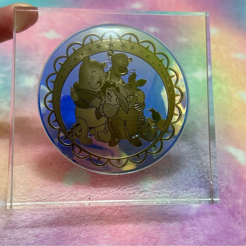 Disney Winnie the Pooh Hologram glass